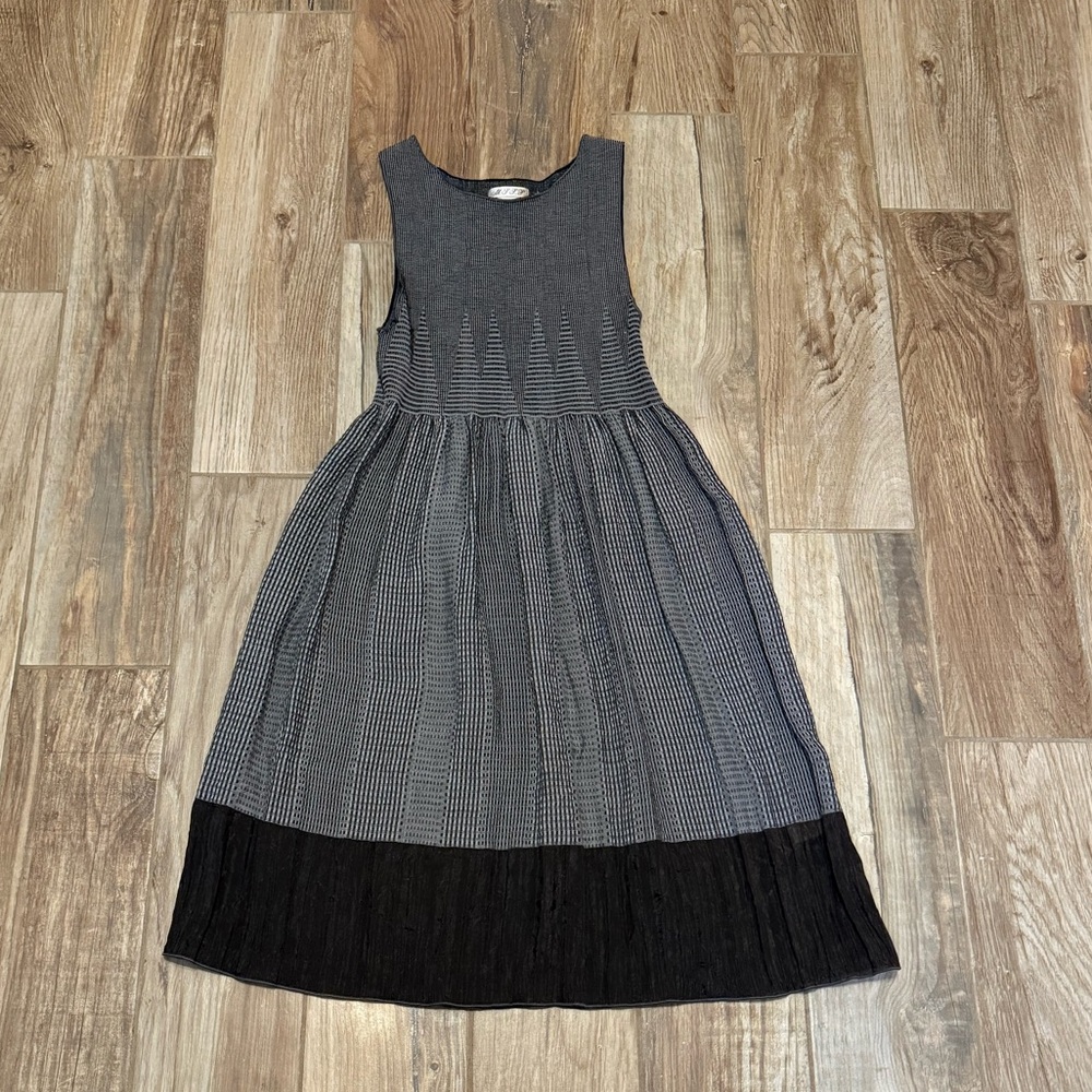 M.S.S.P Smocked Sleeveless Midi Dress